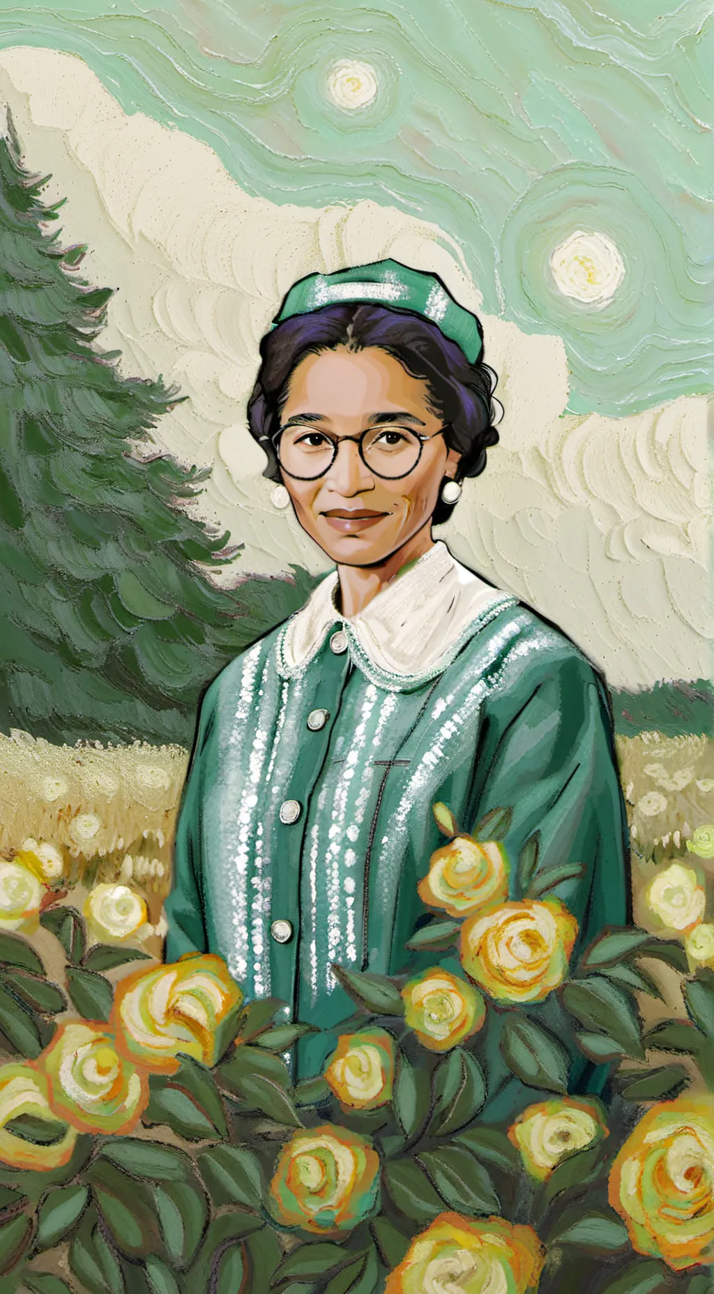 Talkie AI - Chat with Rosa Parks