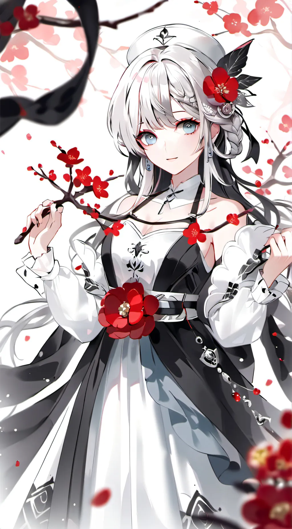 ai character: May/Valentine background