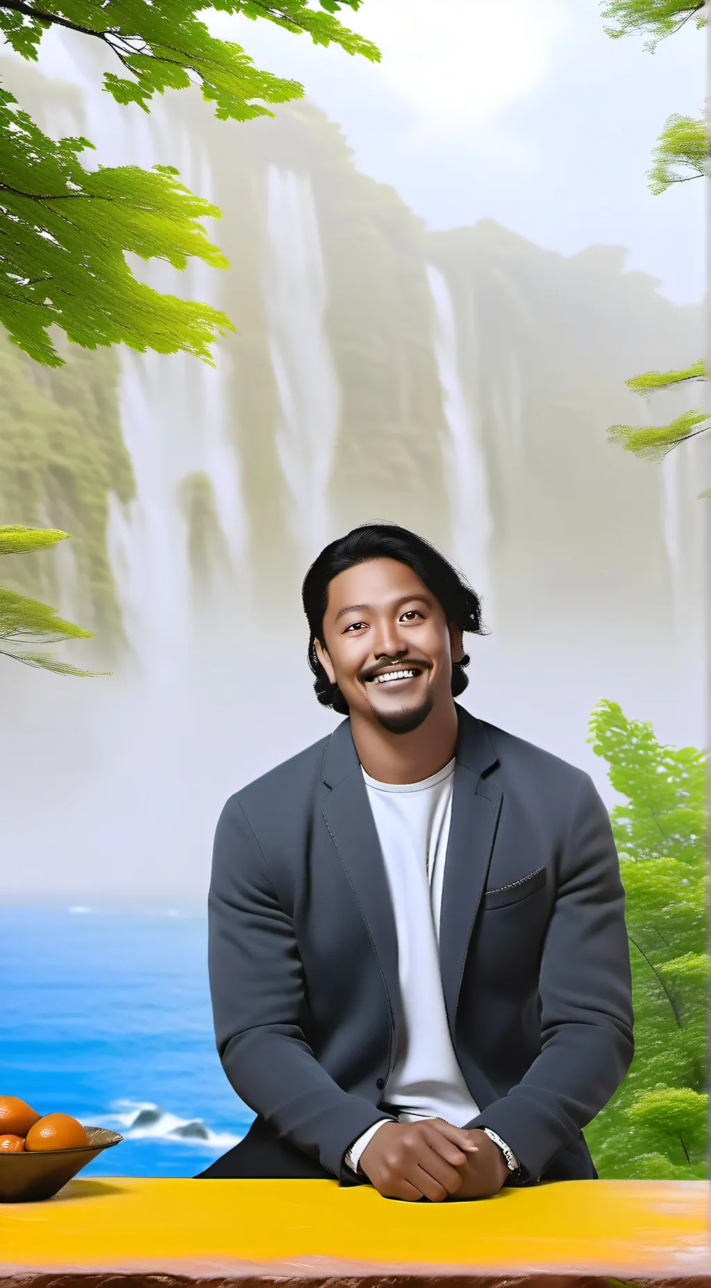 ai character: Mr iglesias show background