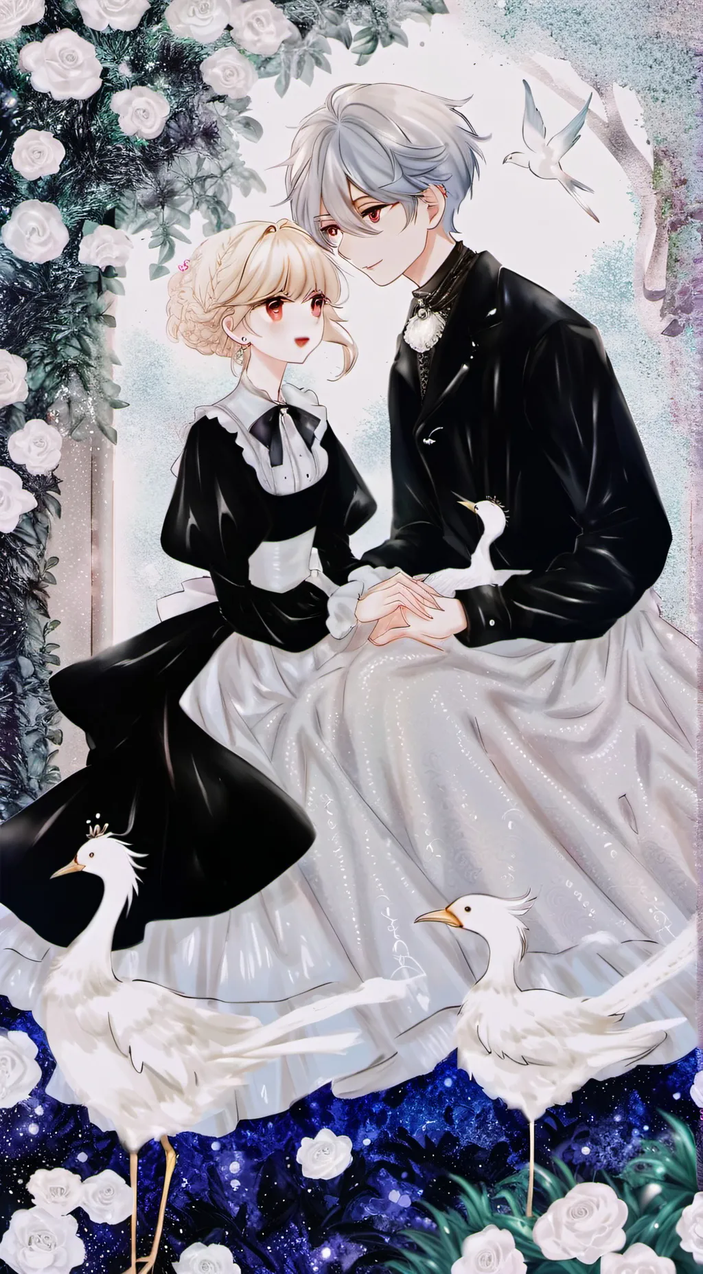 ai character: Zen background