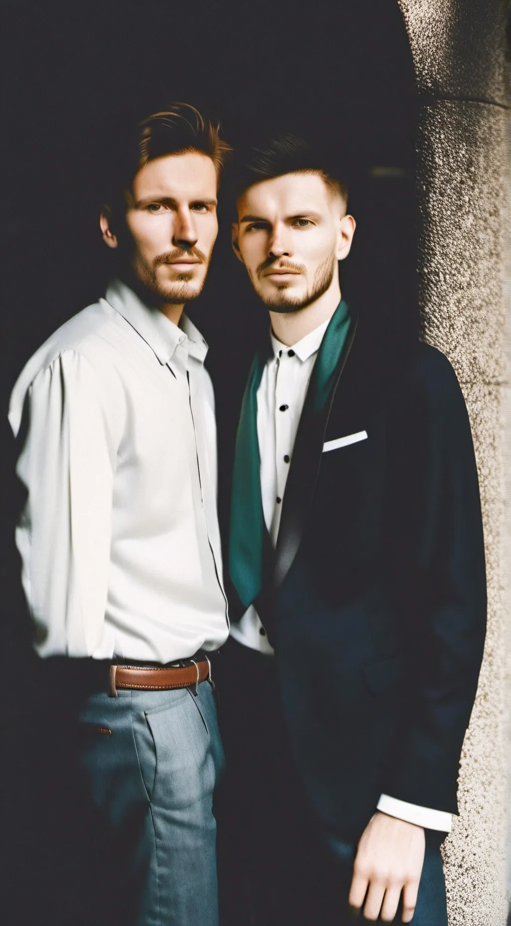 ai character: alex & Fernando  background