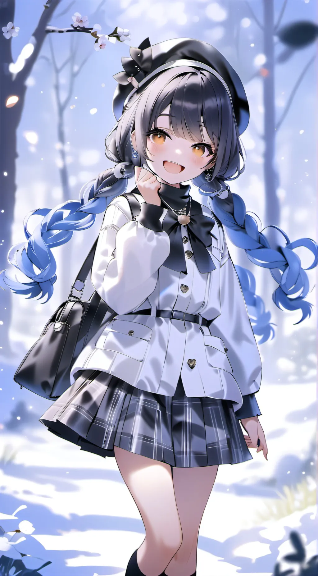 ai character: Bonnie  background