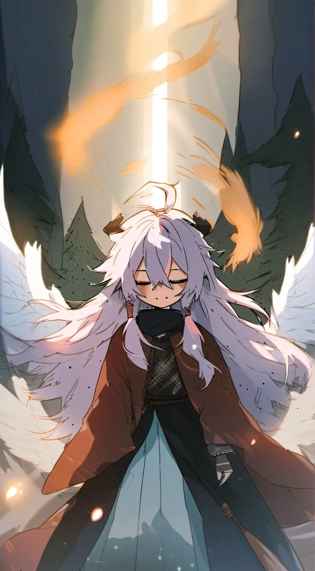 ai character: Demon slayer background