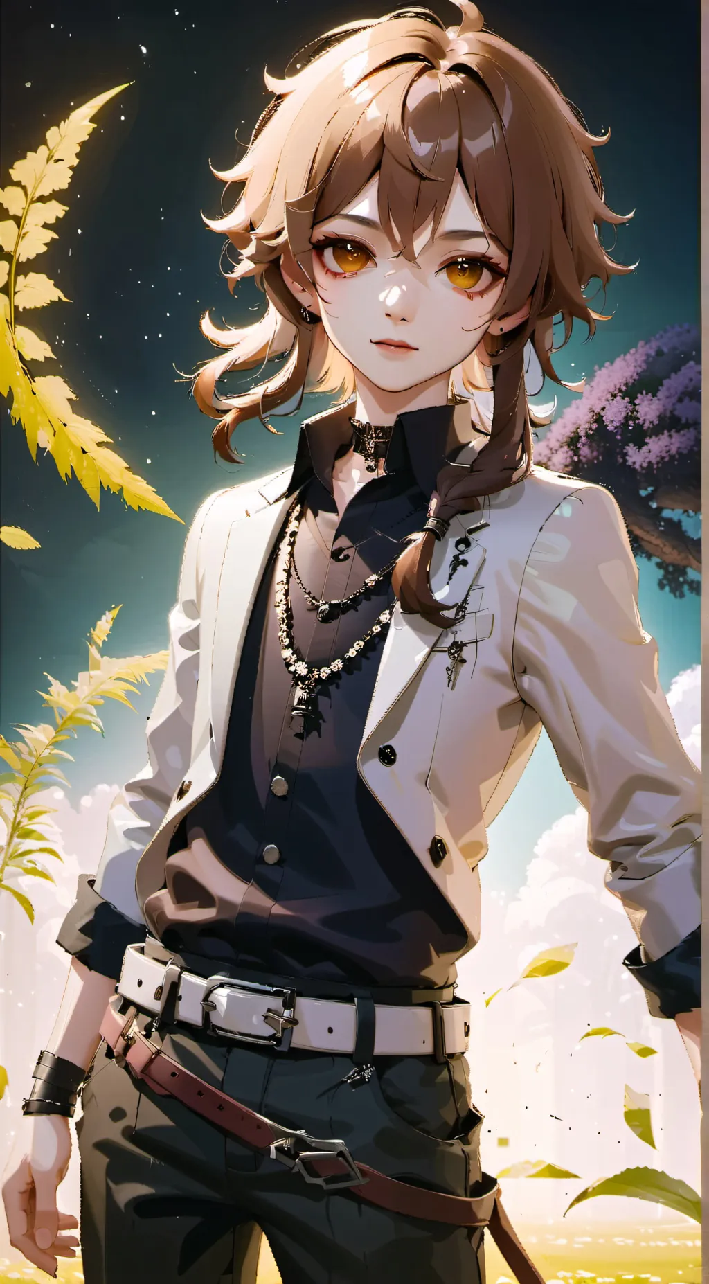 ai character: Andreas background