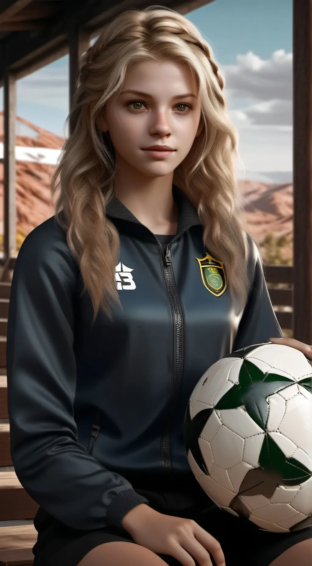 ai character: Emelie background