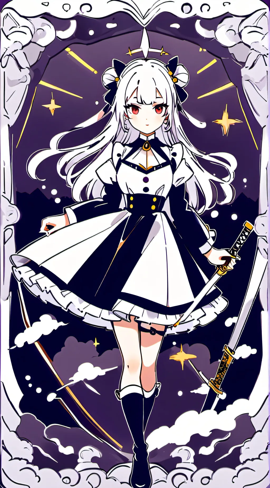 ai character: Million  background