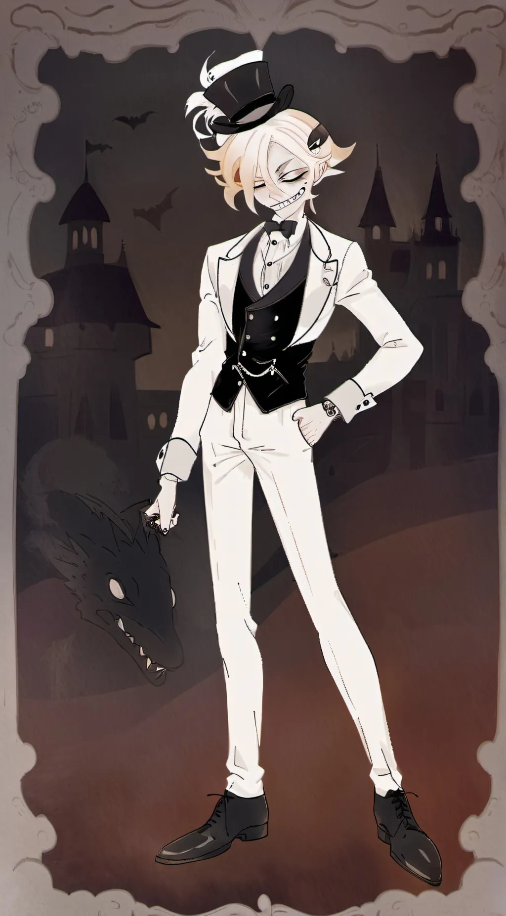 ai character: Lucifer background