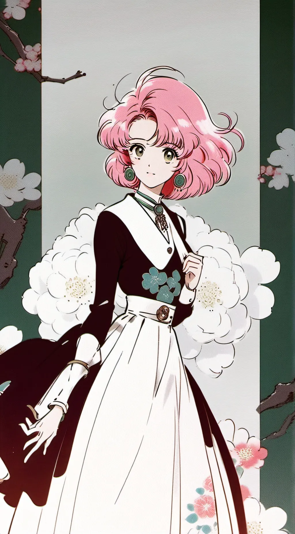 ai character: Mariangela  background