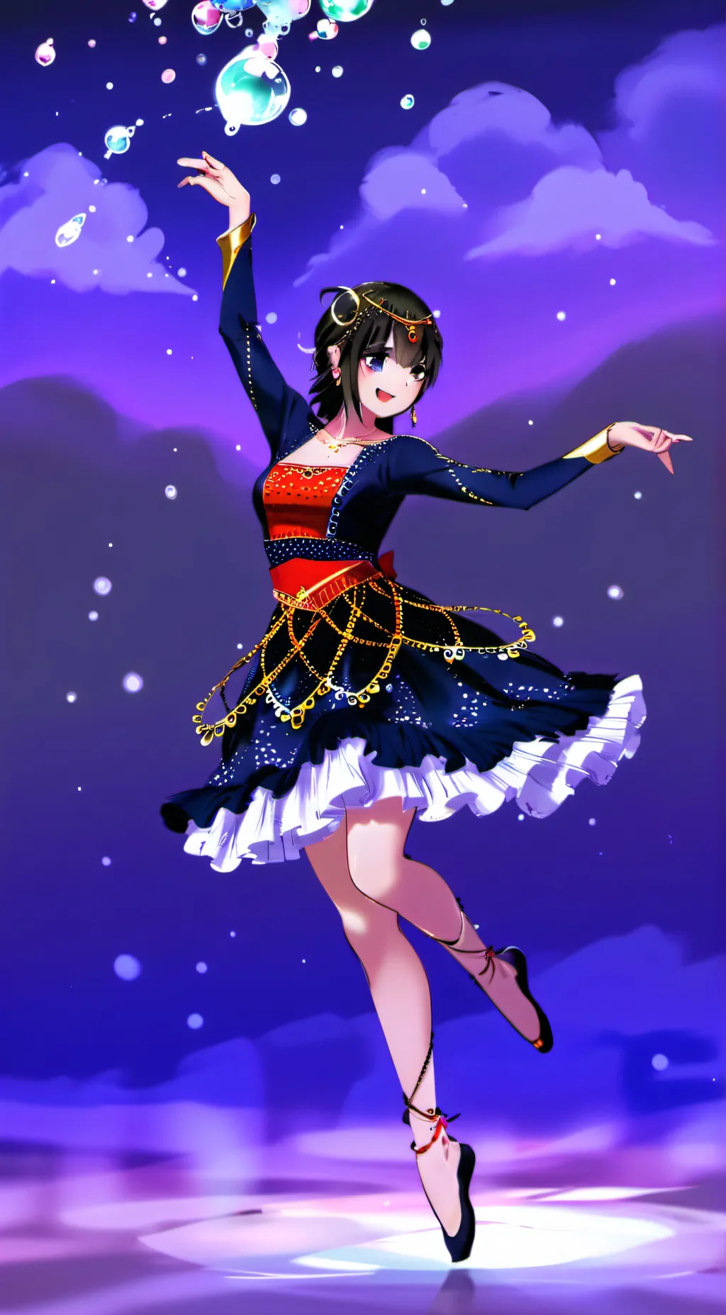 ai character: stella background