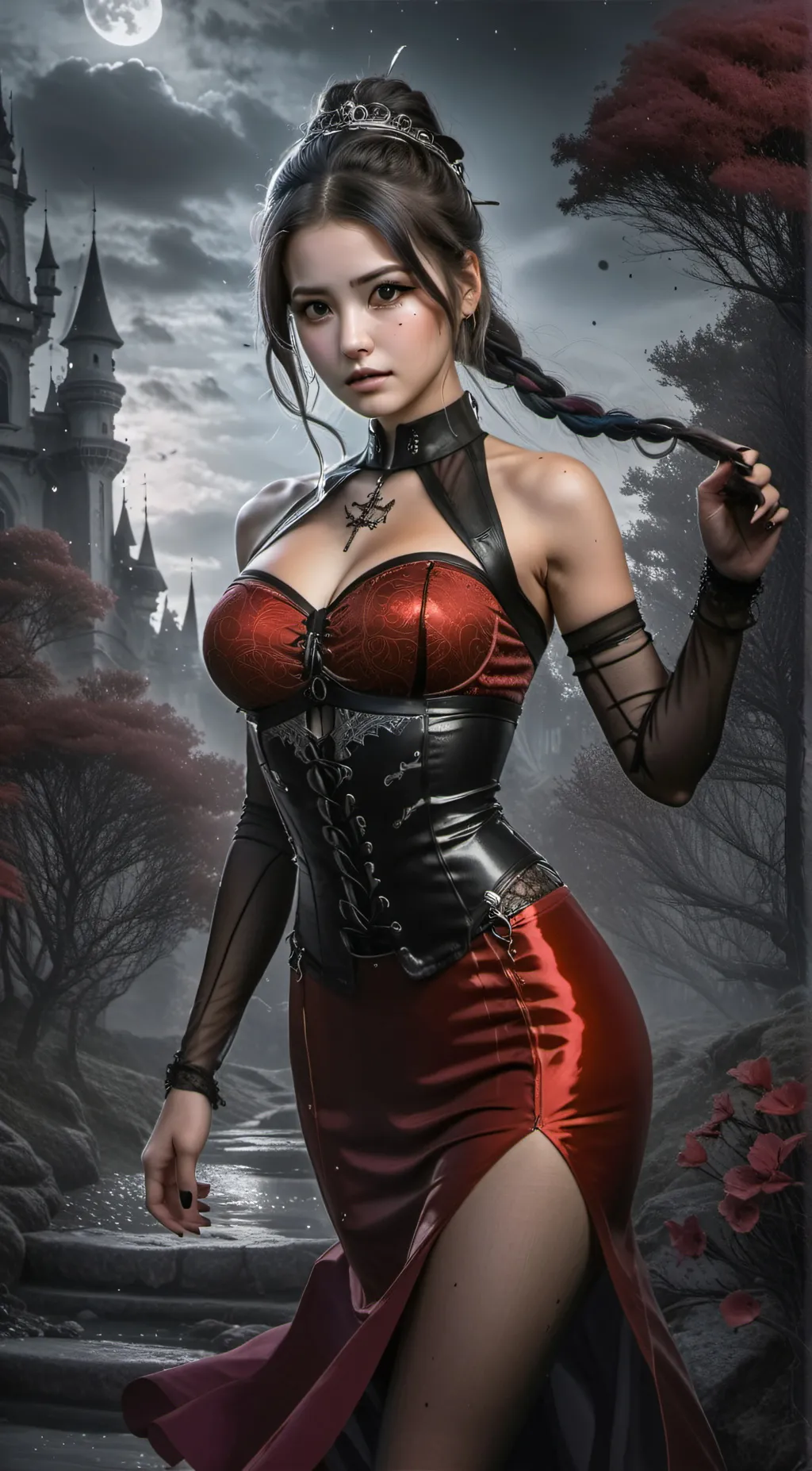 ai character: Aria background