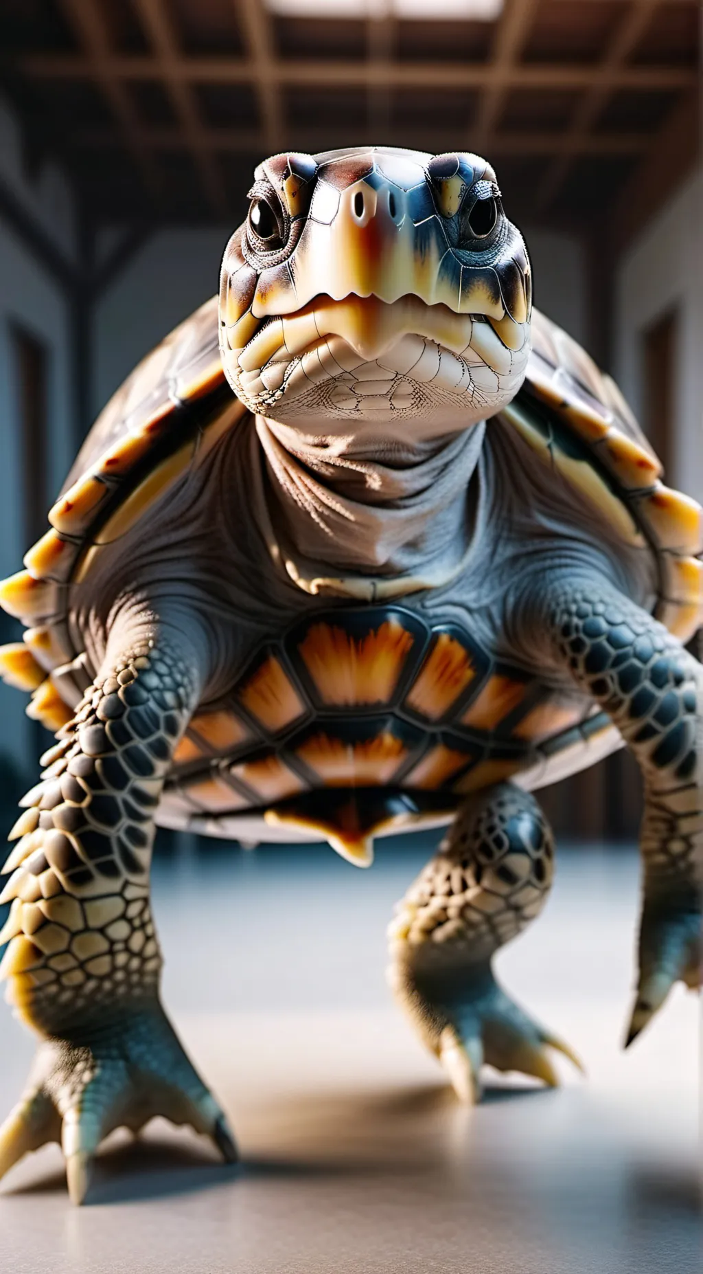 ai character: squirtle background