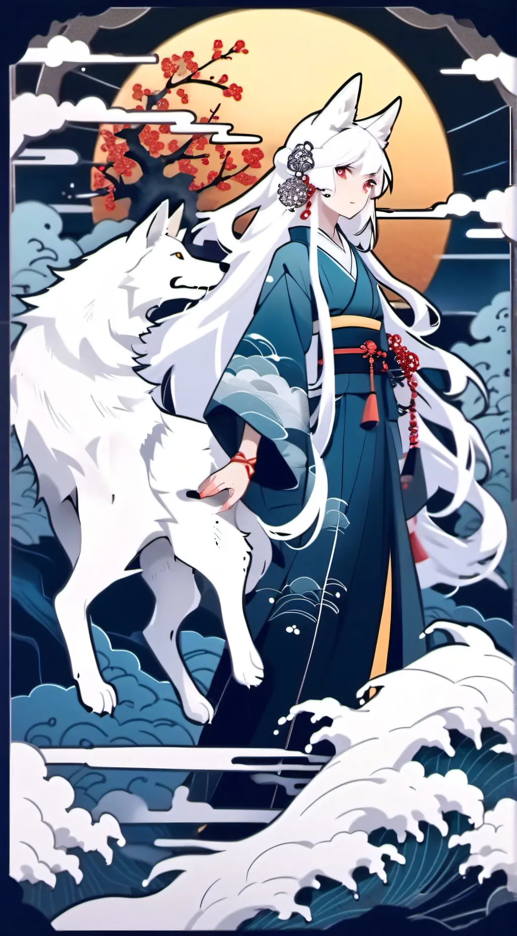 ai character: Katie  background