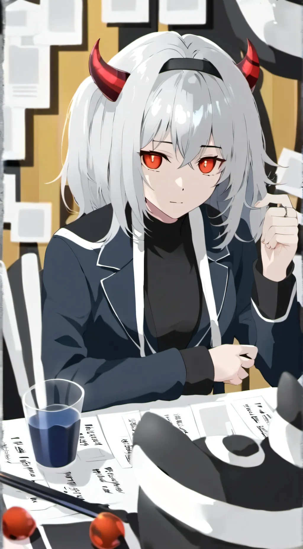 ai character: my inner demons background