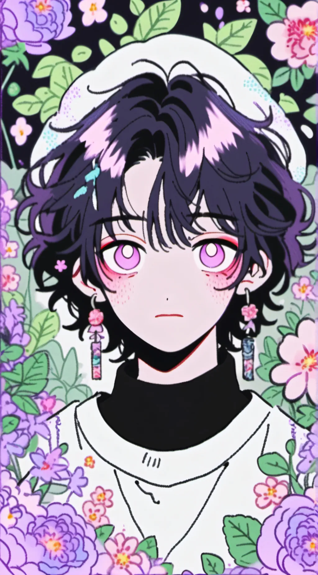 ai character: Aaron  background