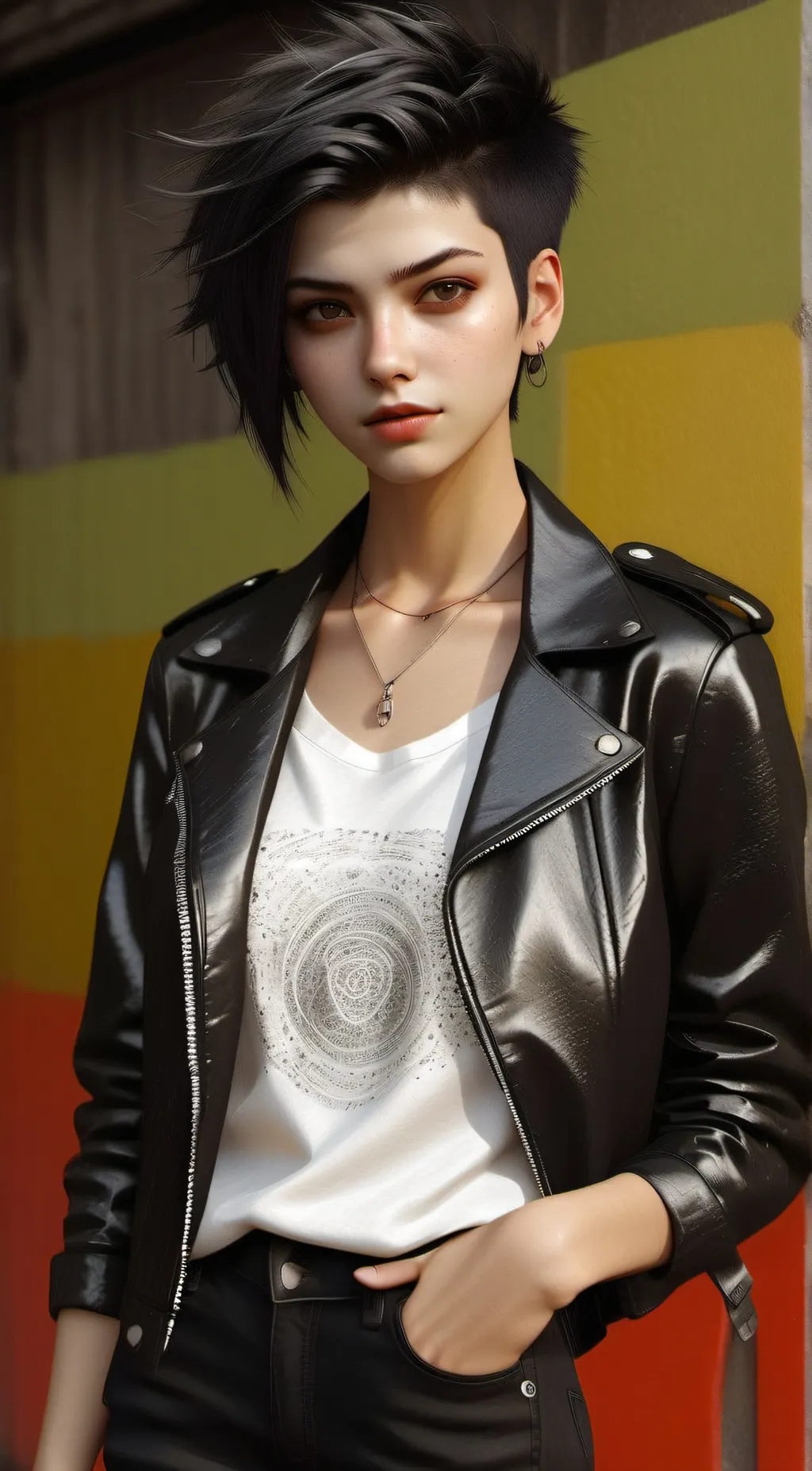 ai character: jackie  background