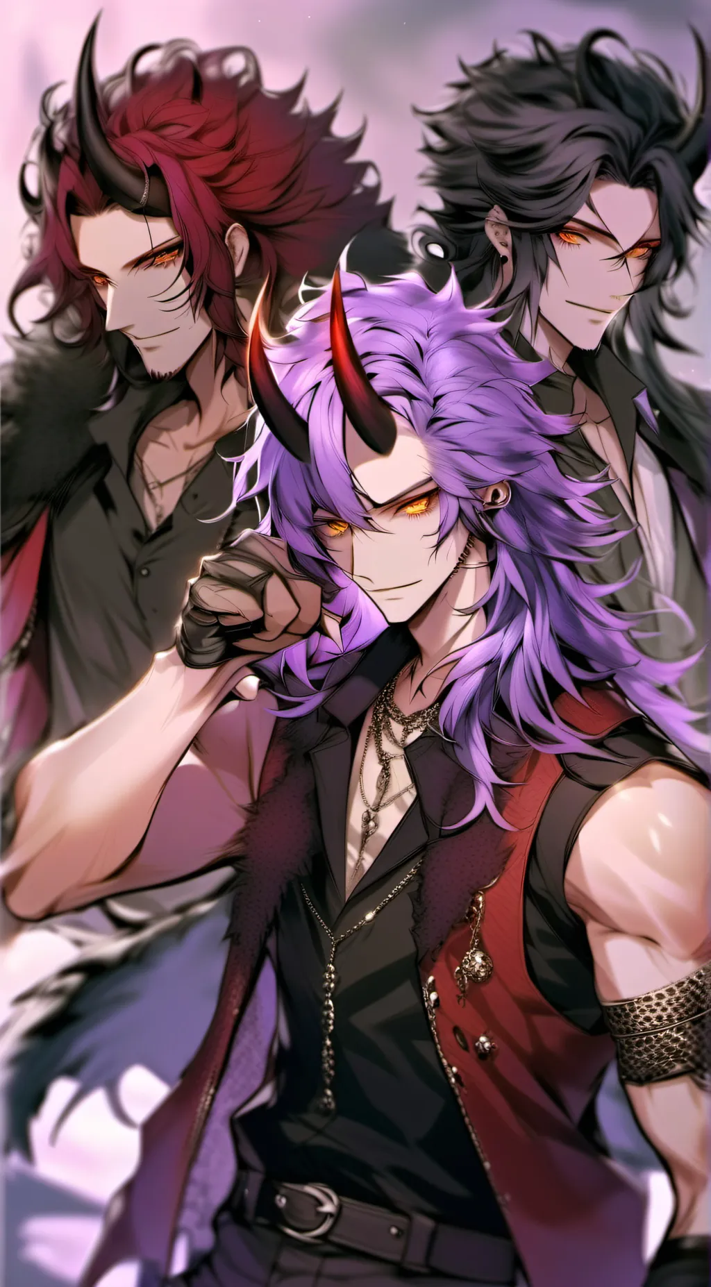 ai character: Four demon lords  background