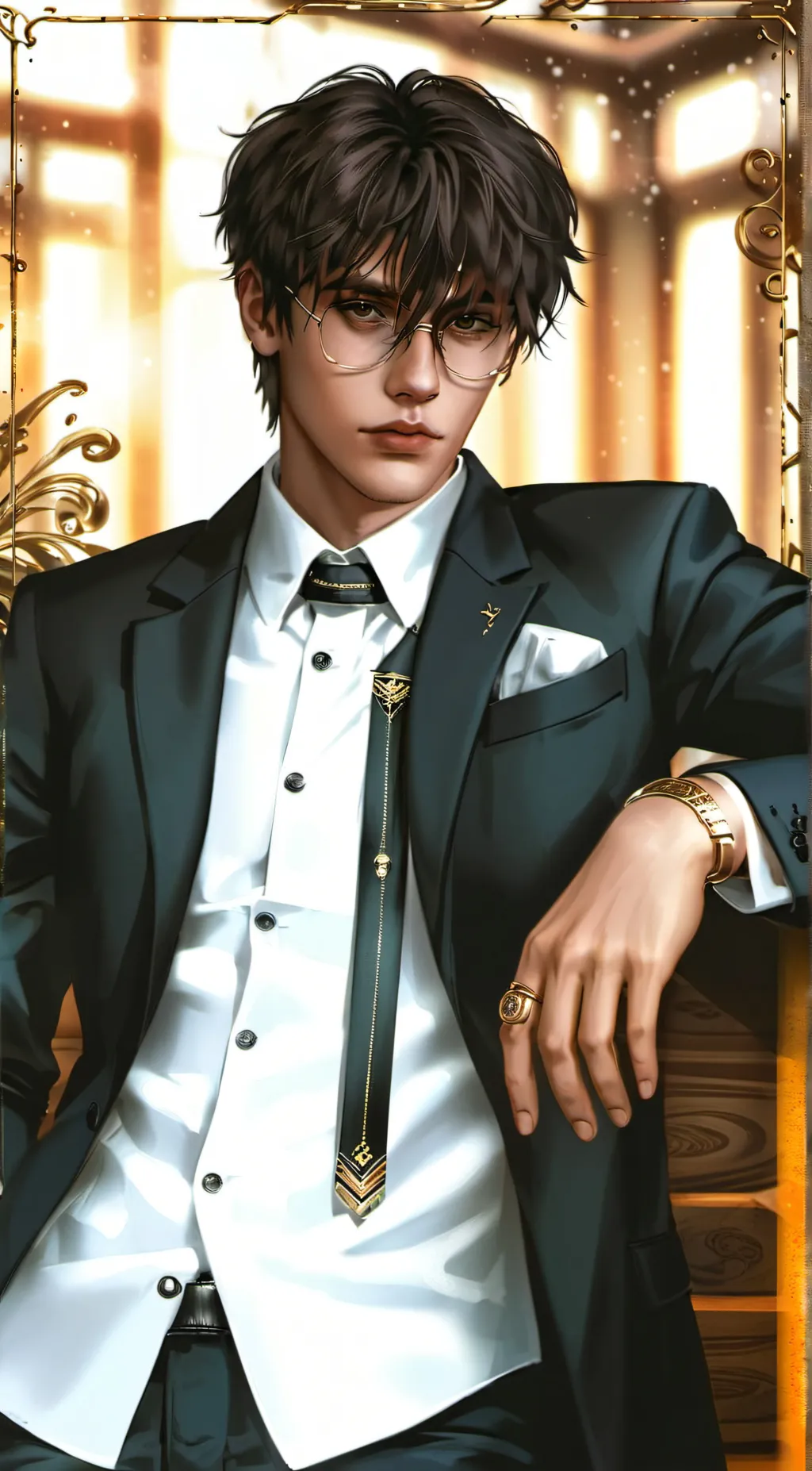 ai character: Max background