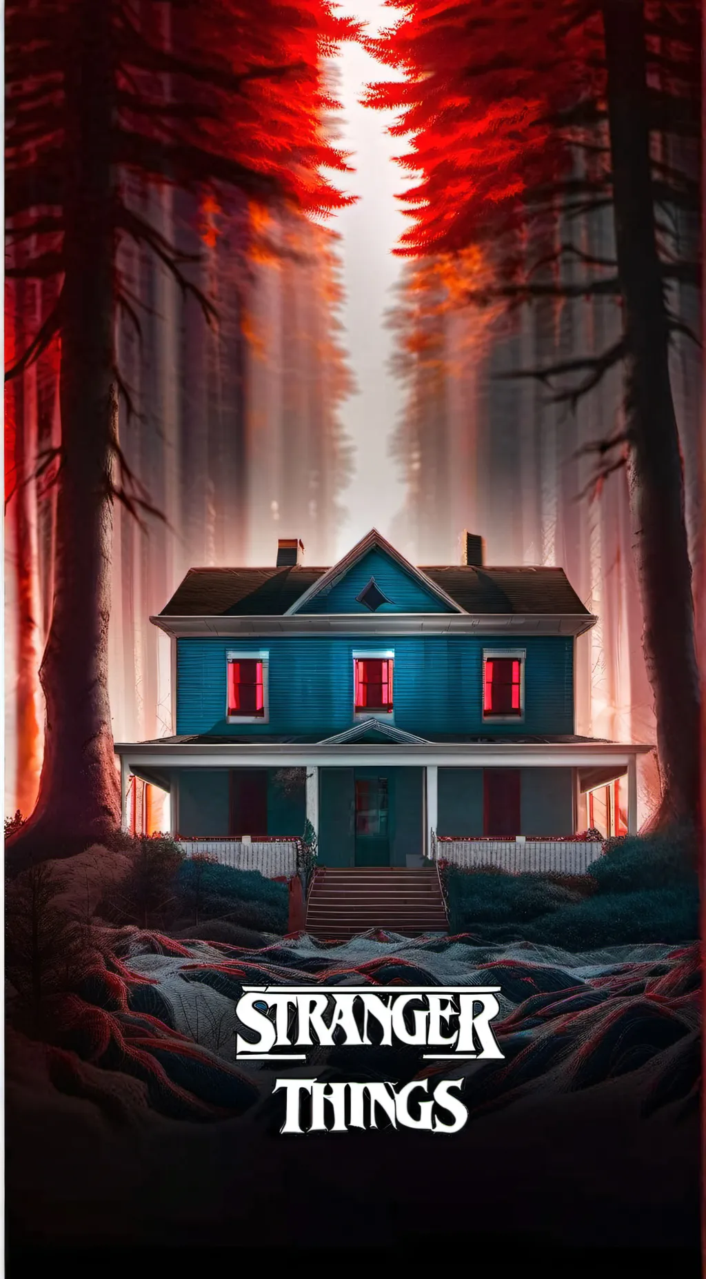 ai character: stranger things 2! background