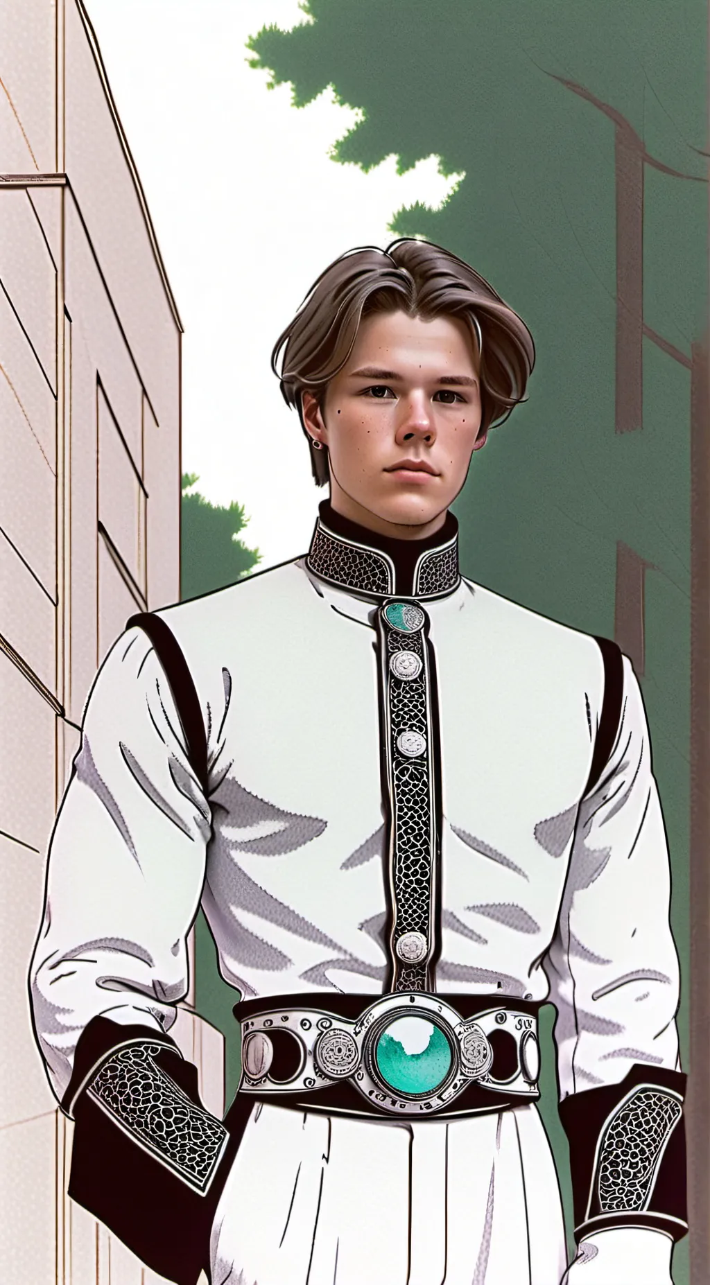 ai character: Wilhelm background