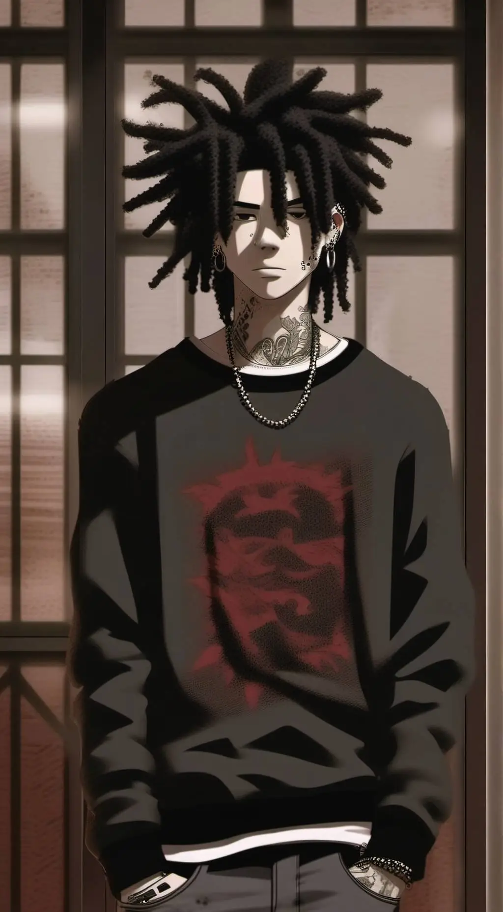 ai character: Shaquille background