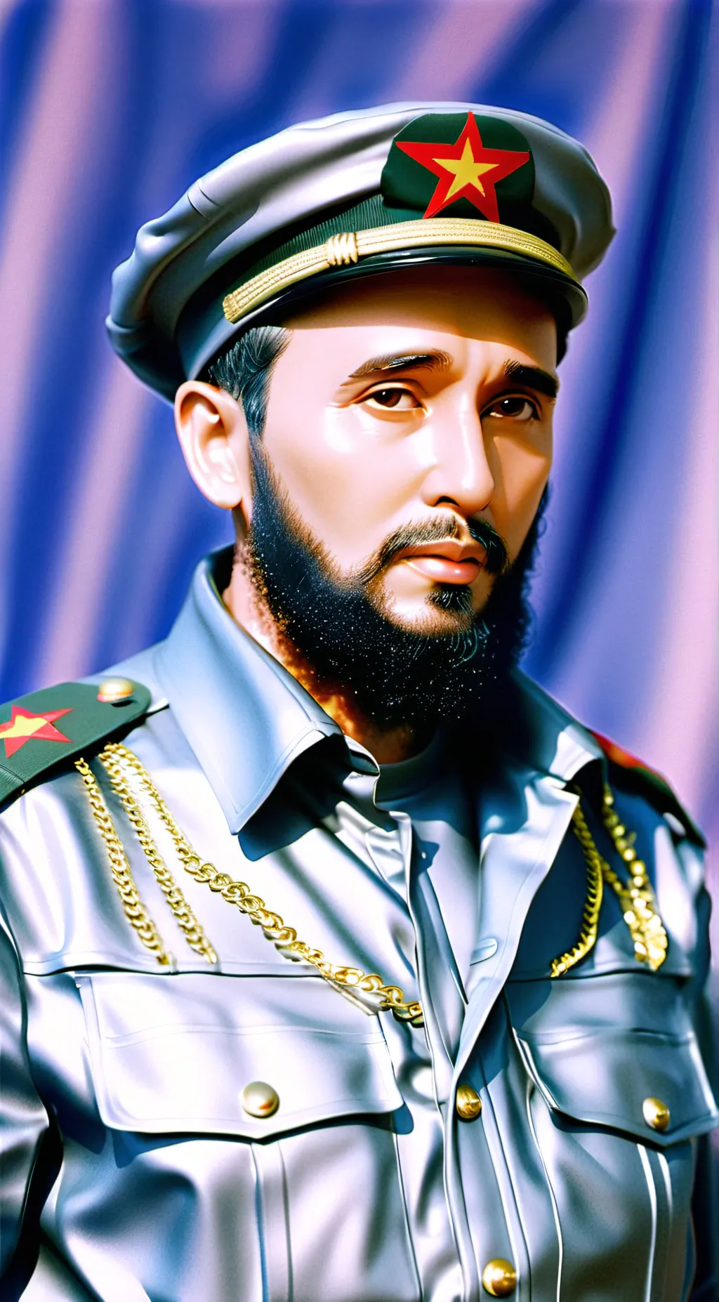 ai character: fidel Castro  background