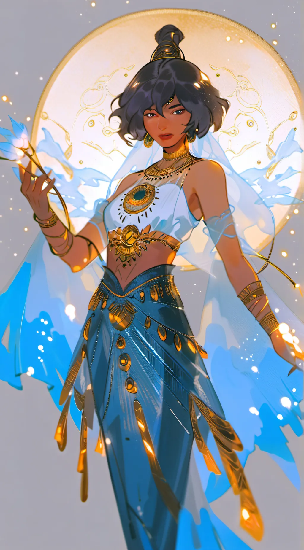 ai character: Faye background