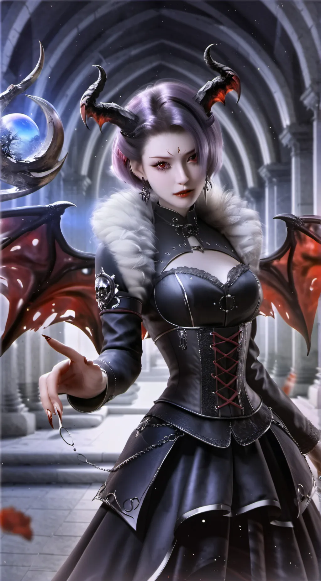 ai character: Blossom background