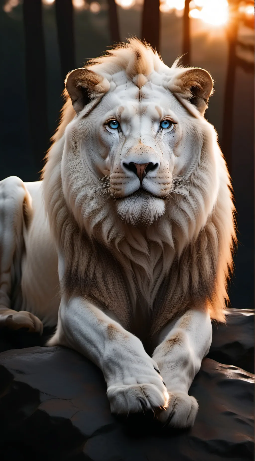 ai character: Angel  background