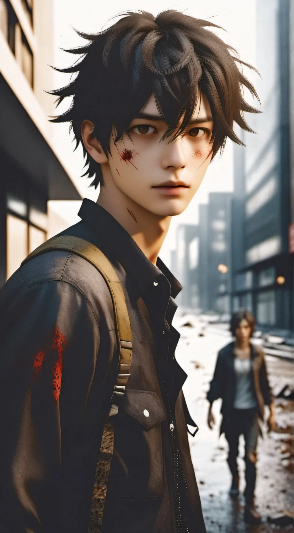 ai character: Leo background