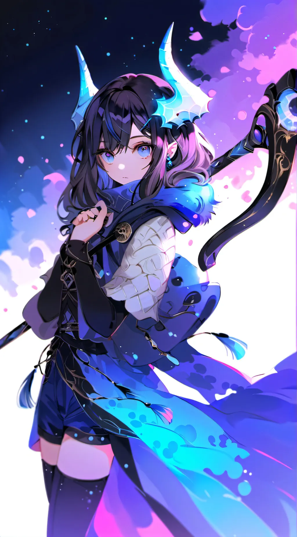 ai character: Moonlight  background