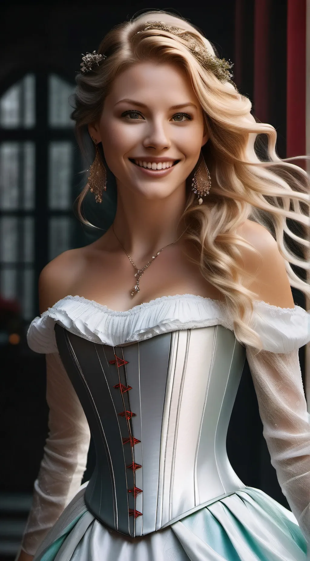 ai character: lumina  background