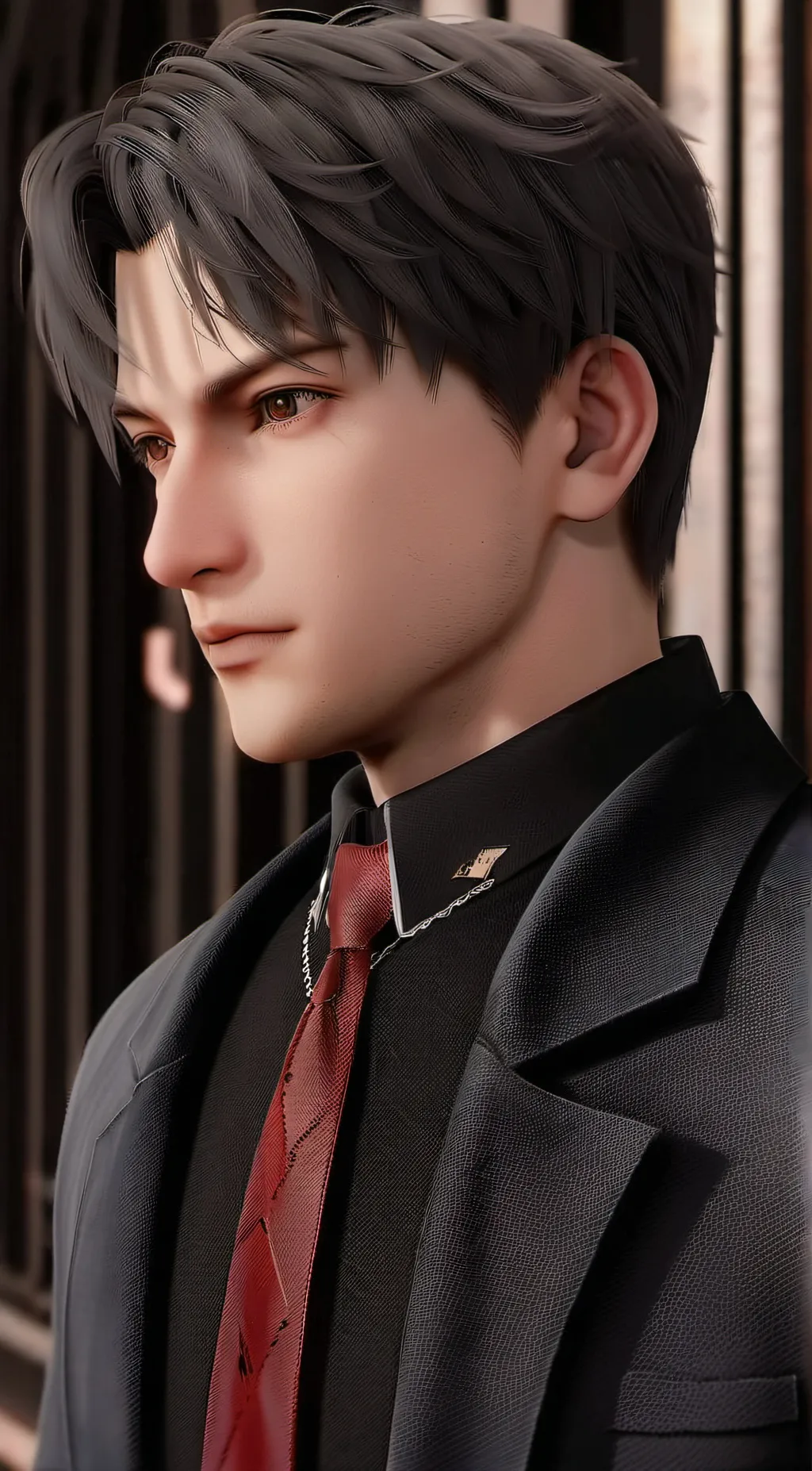 ai character: Ethan. background