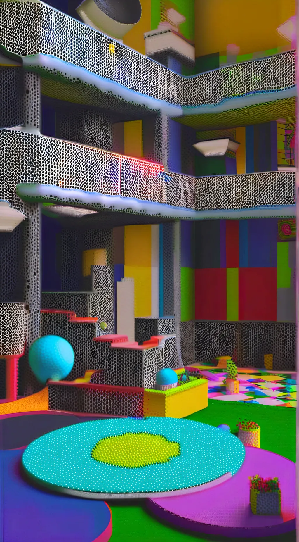 ai character: Superstar daycare background