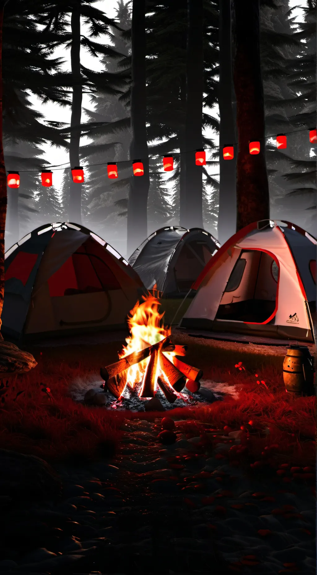 ai character: HAZBIN CAMP! background