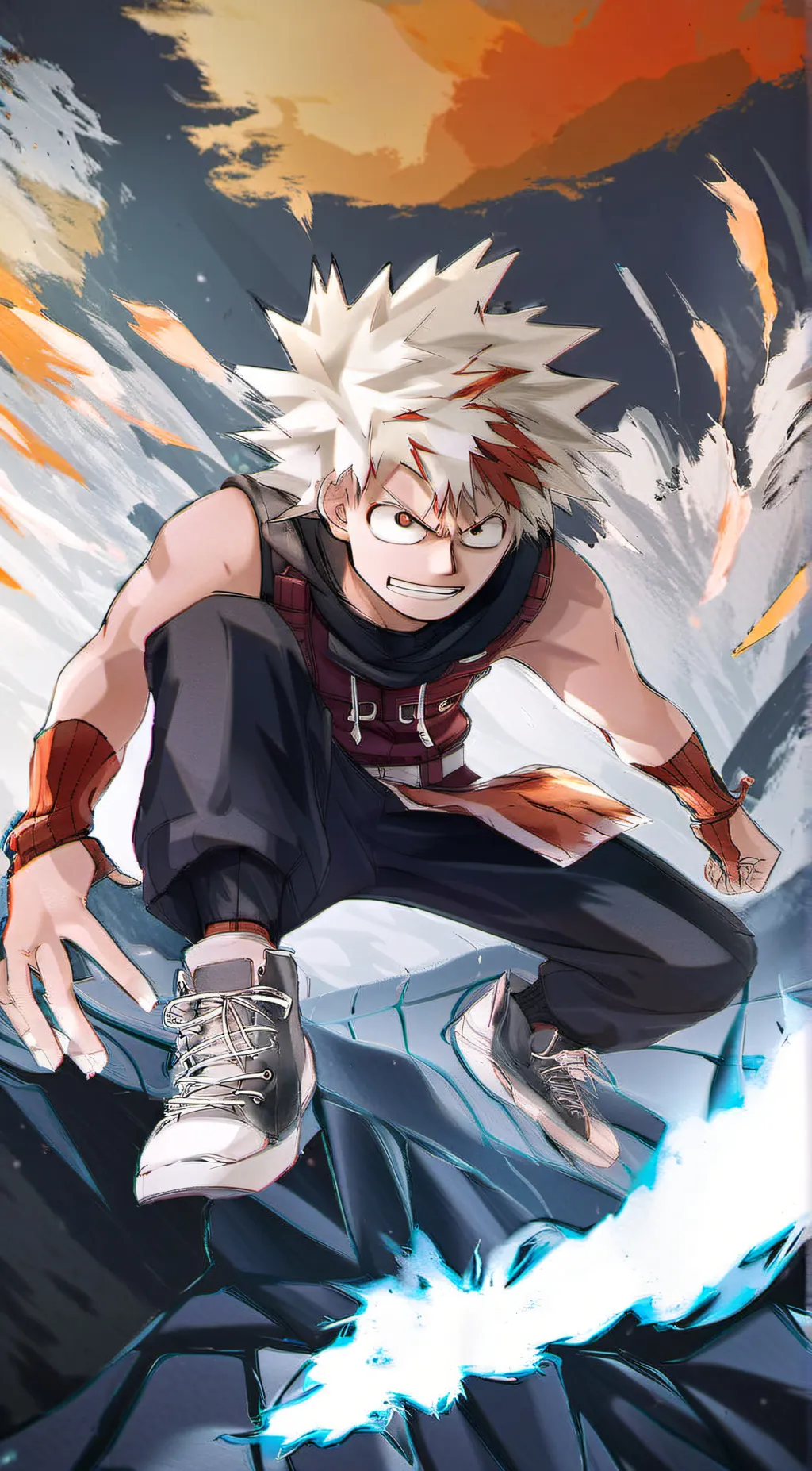 ai character: Bakugo*twin* background