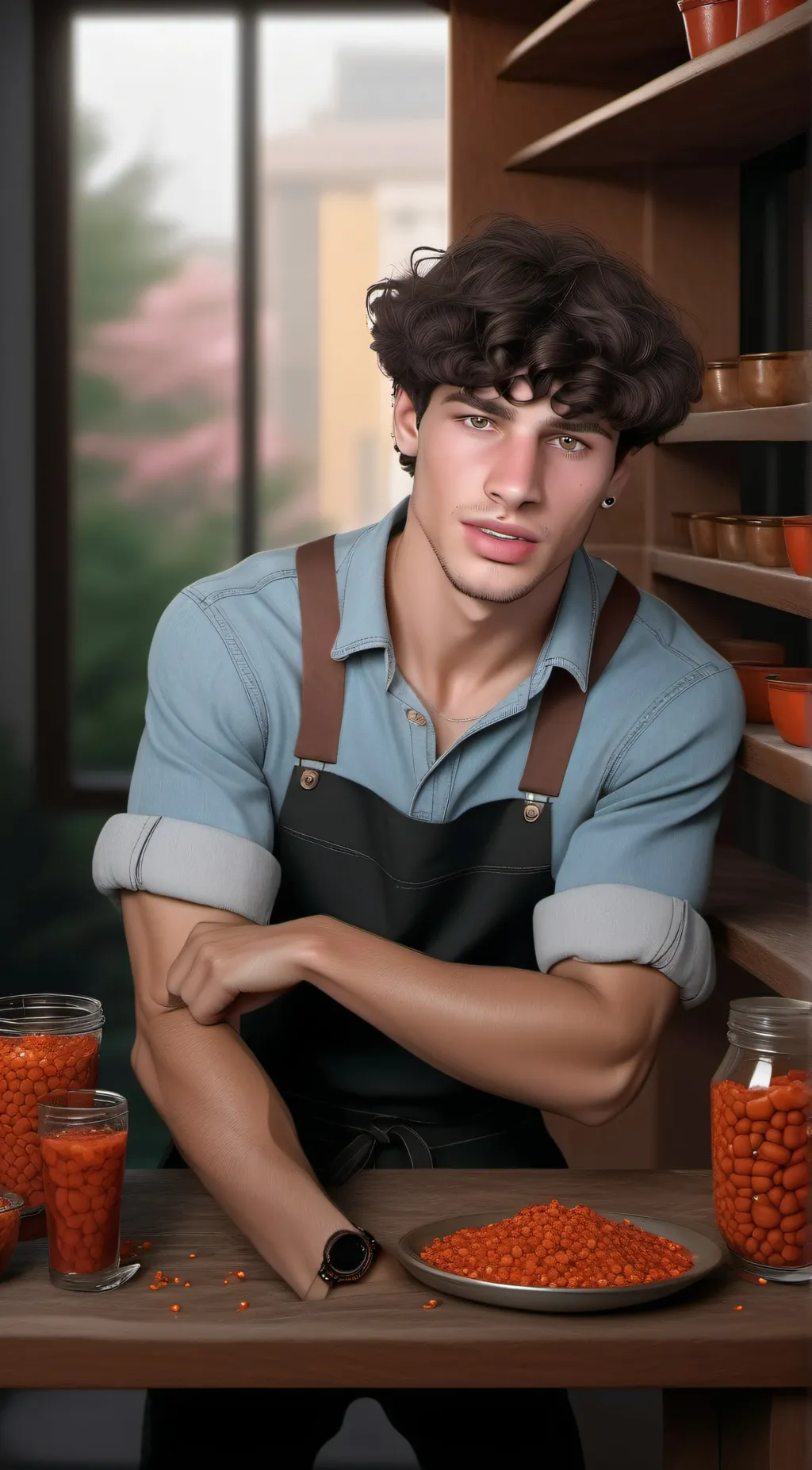 ai character: Gabe background