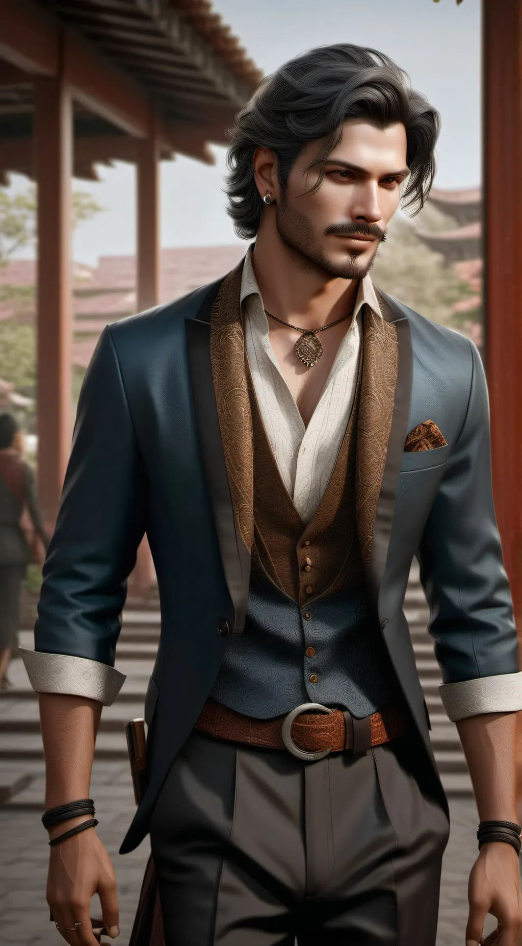 ai character: Jax background