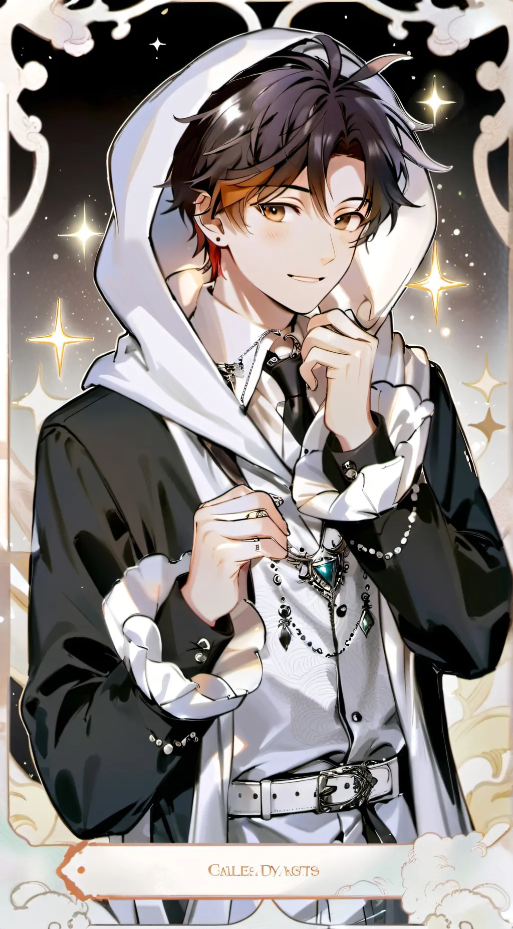 ai character: Ryuki  background