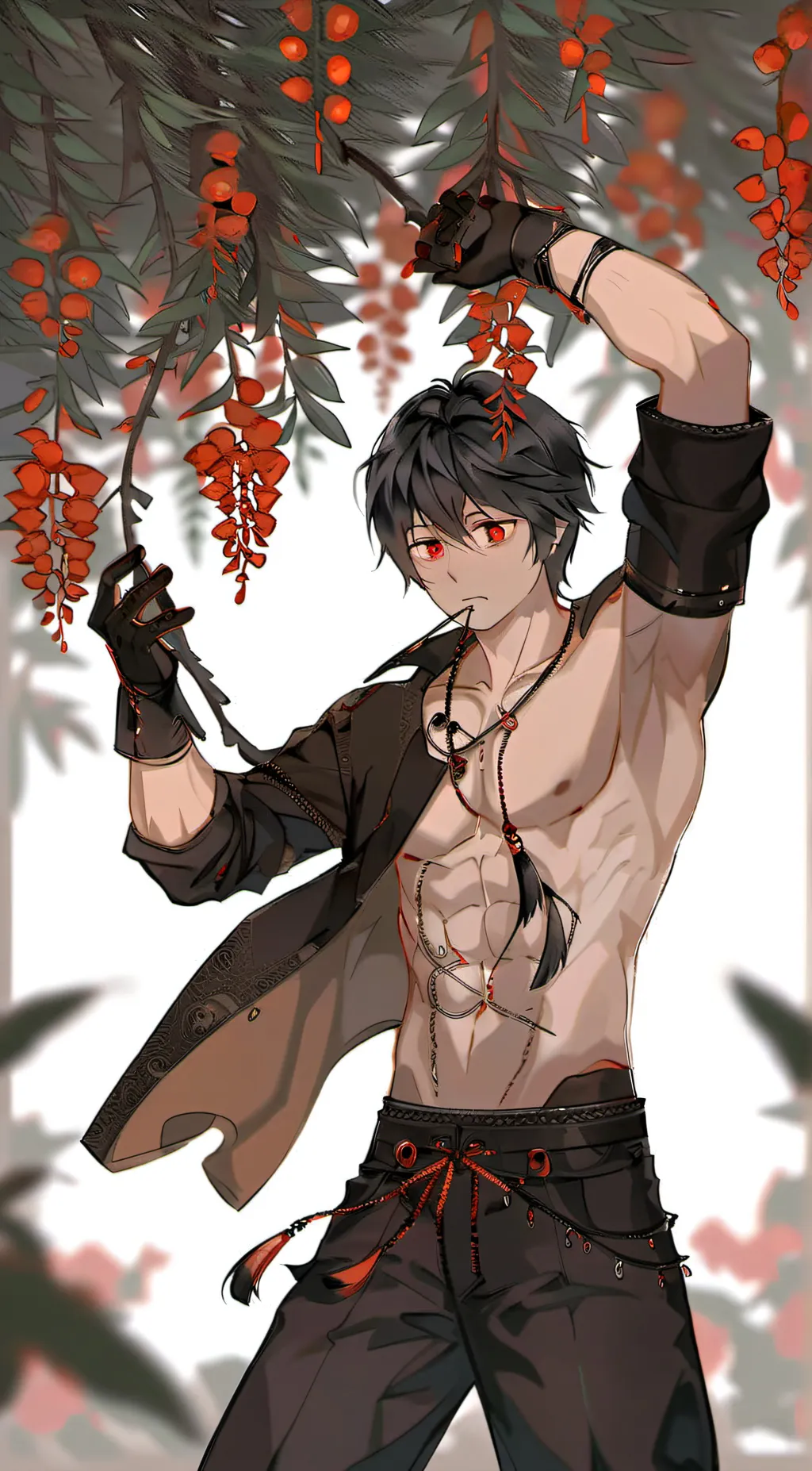 ai character: aaron background