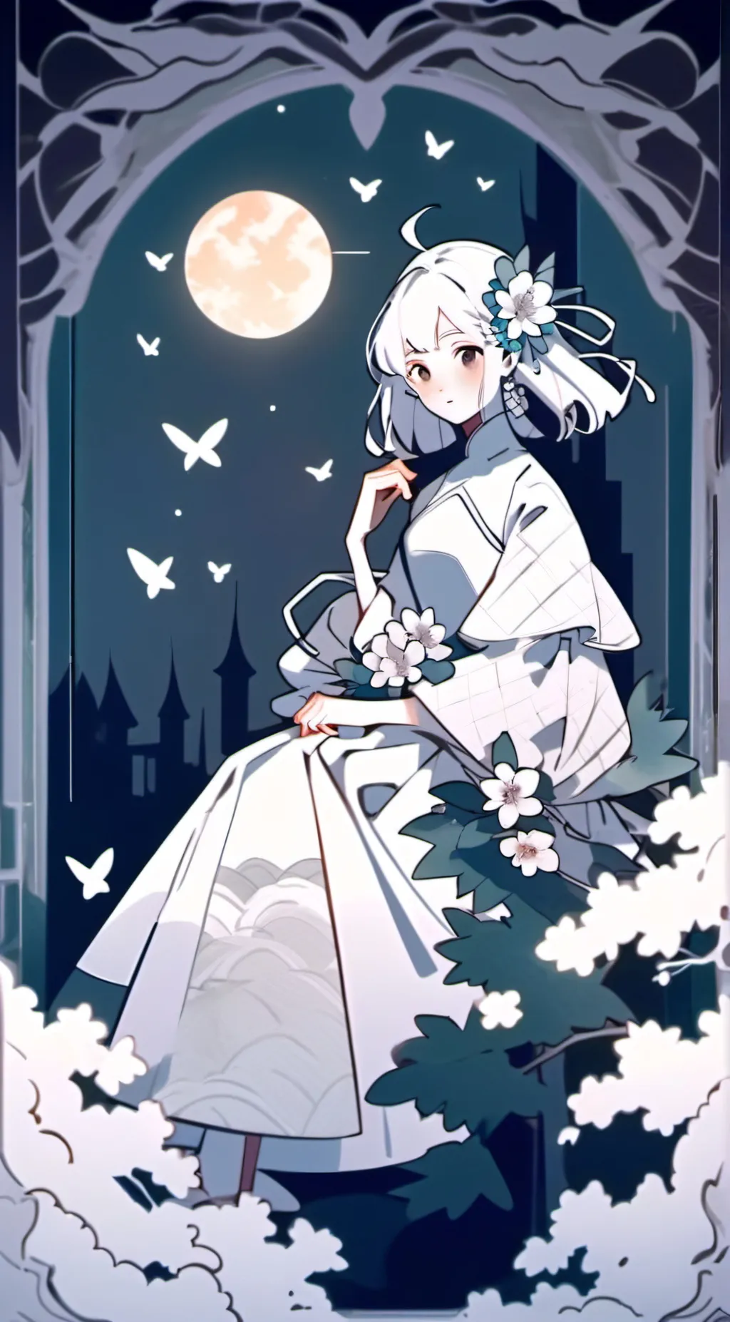 ai character: claire background