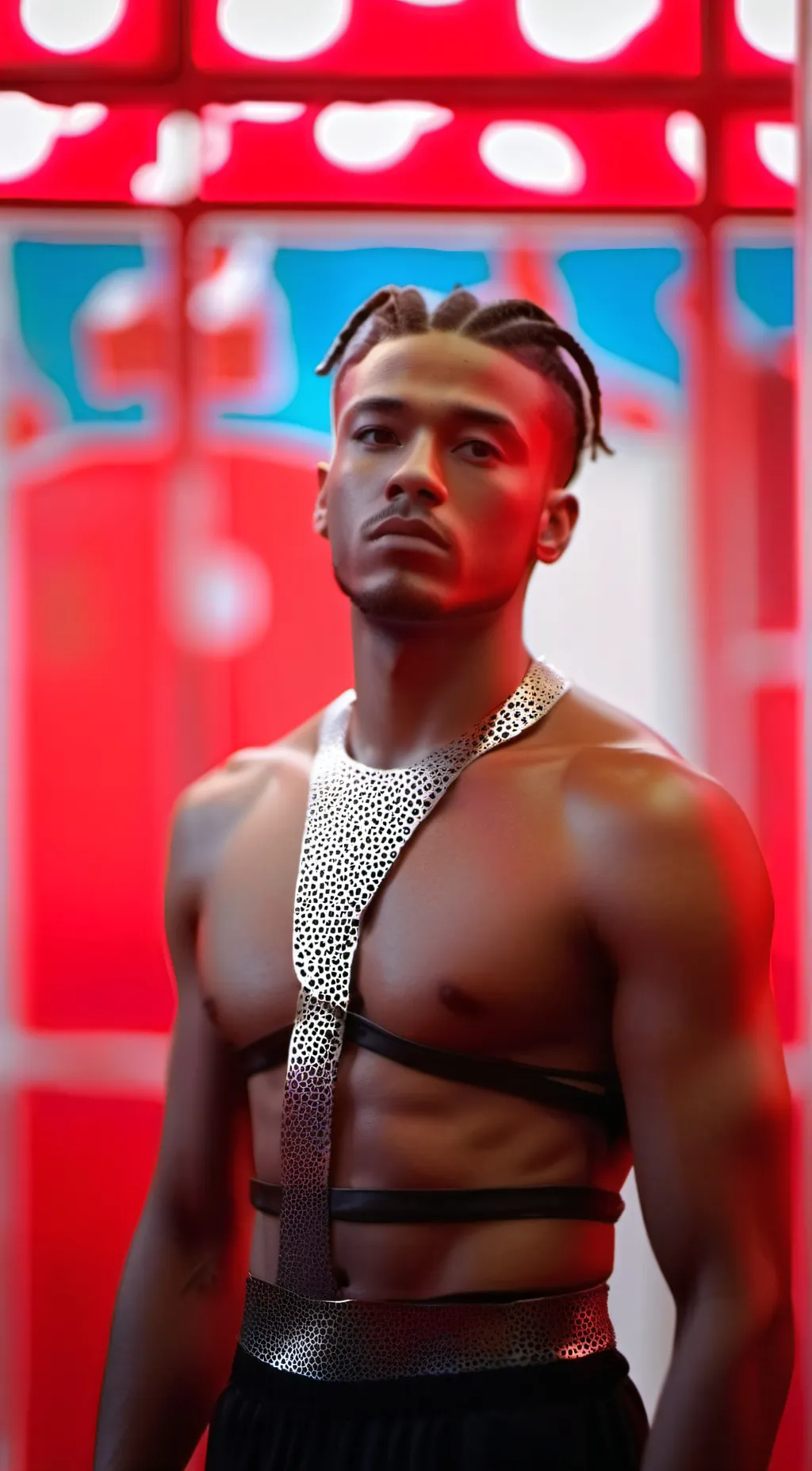 ai character: XXXTENTACION  background