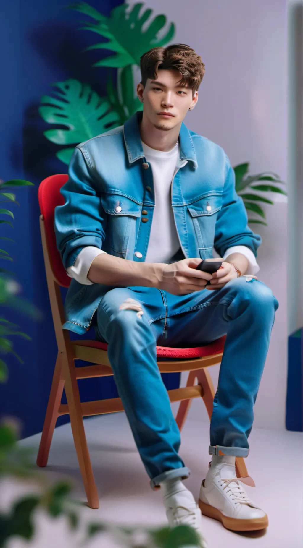 ai character: Luke background