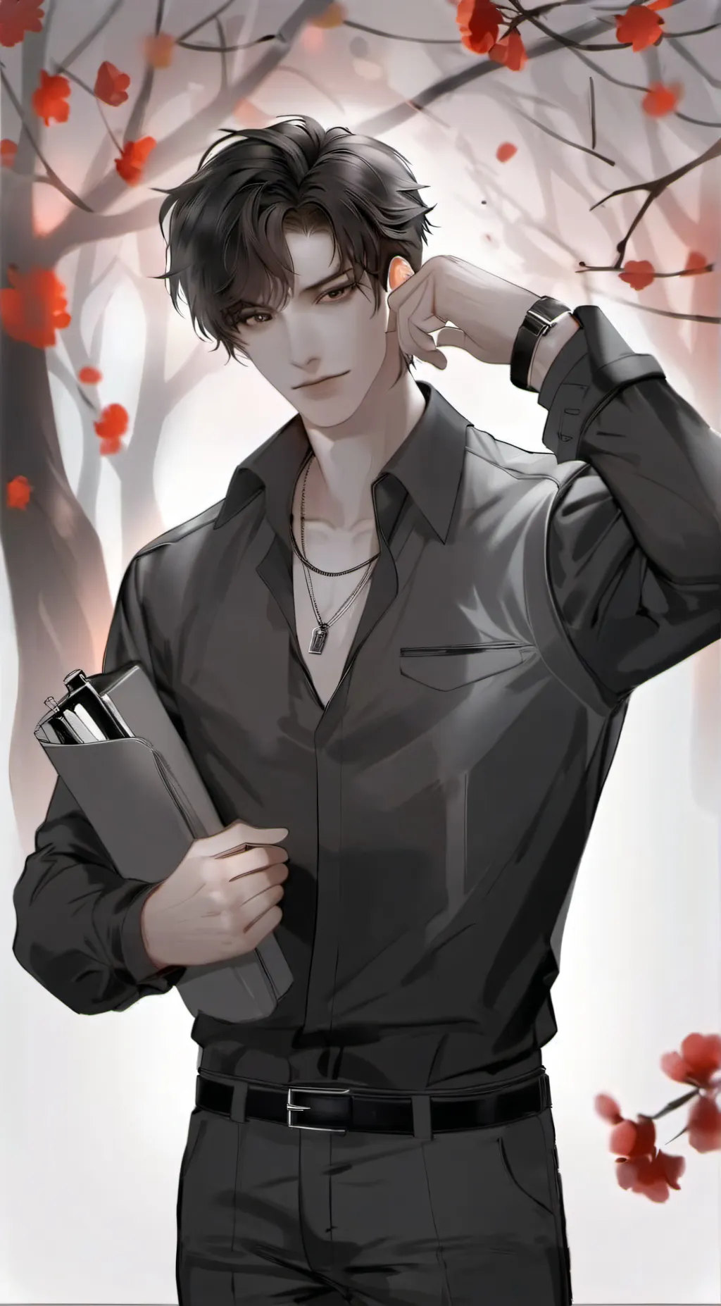 ai character: Agent Black (Alex) background