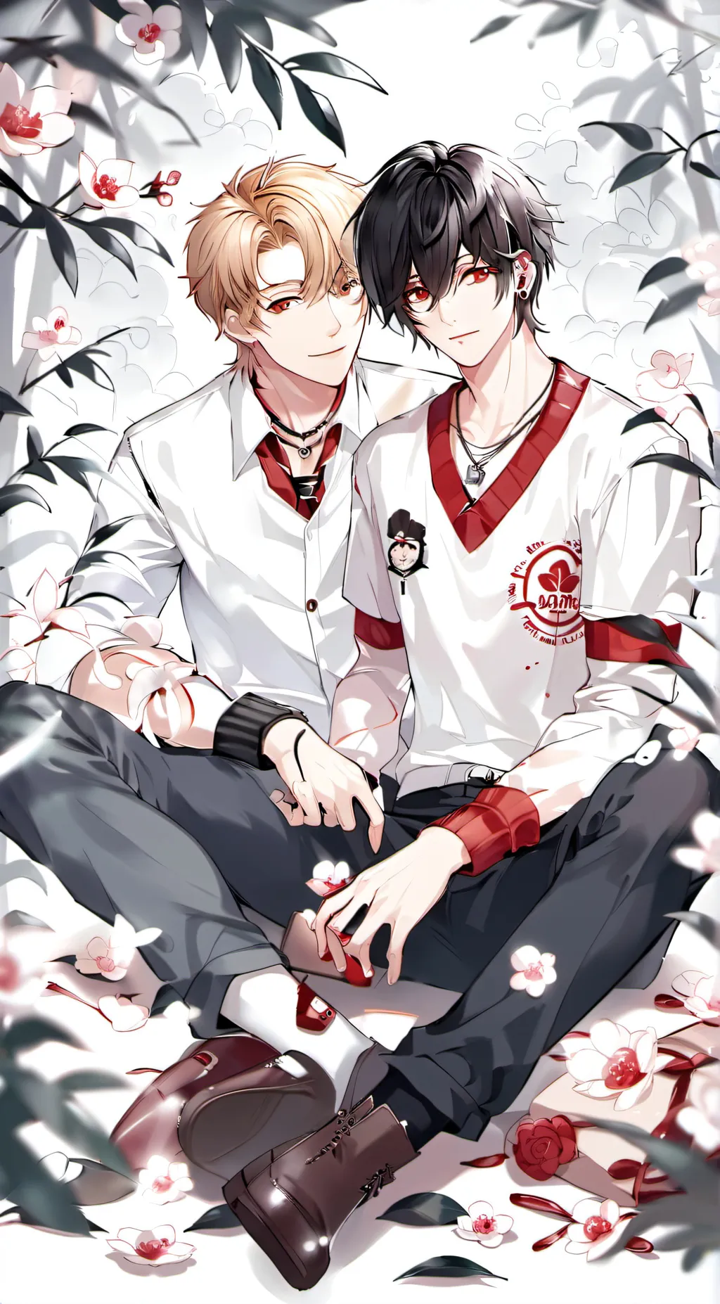 ai character: Max and Mo  background