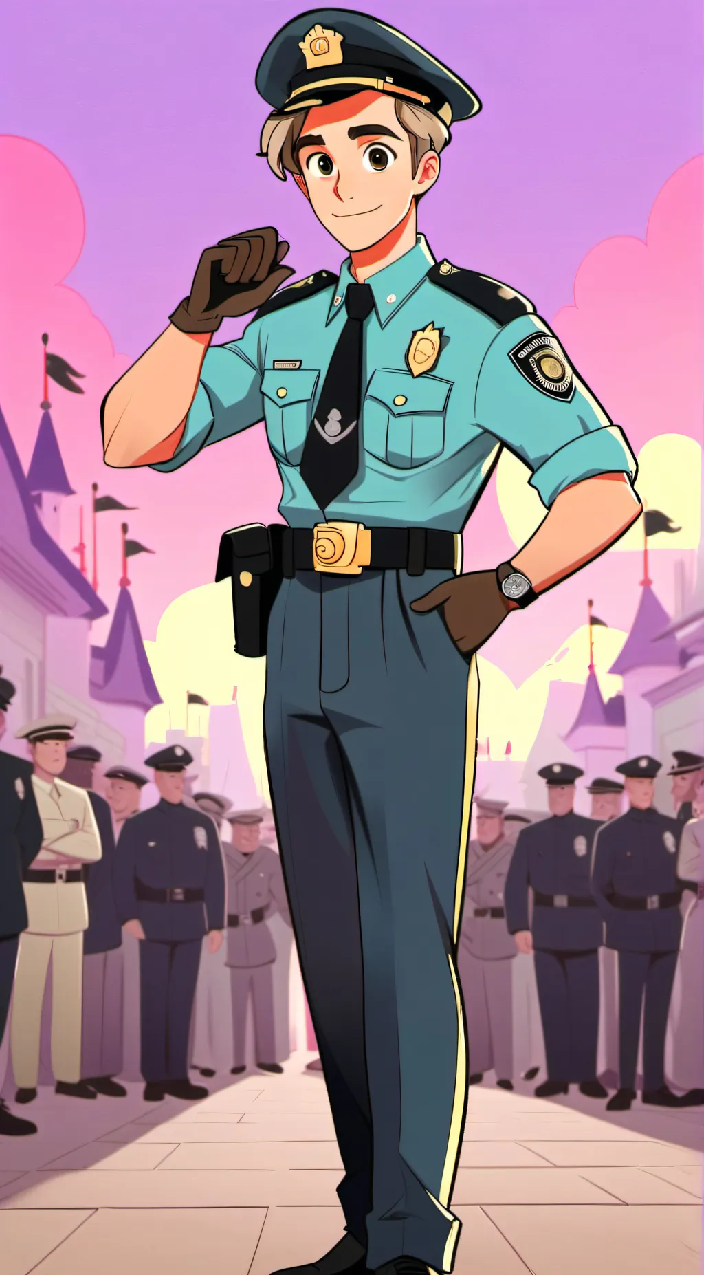 ai character: sam background