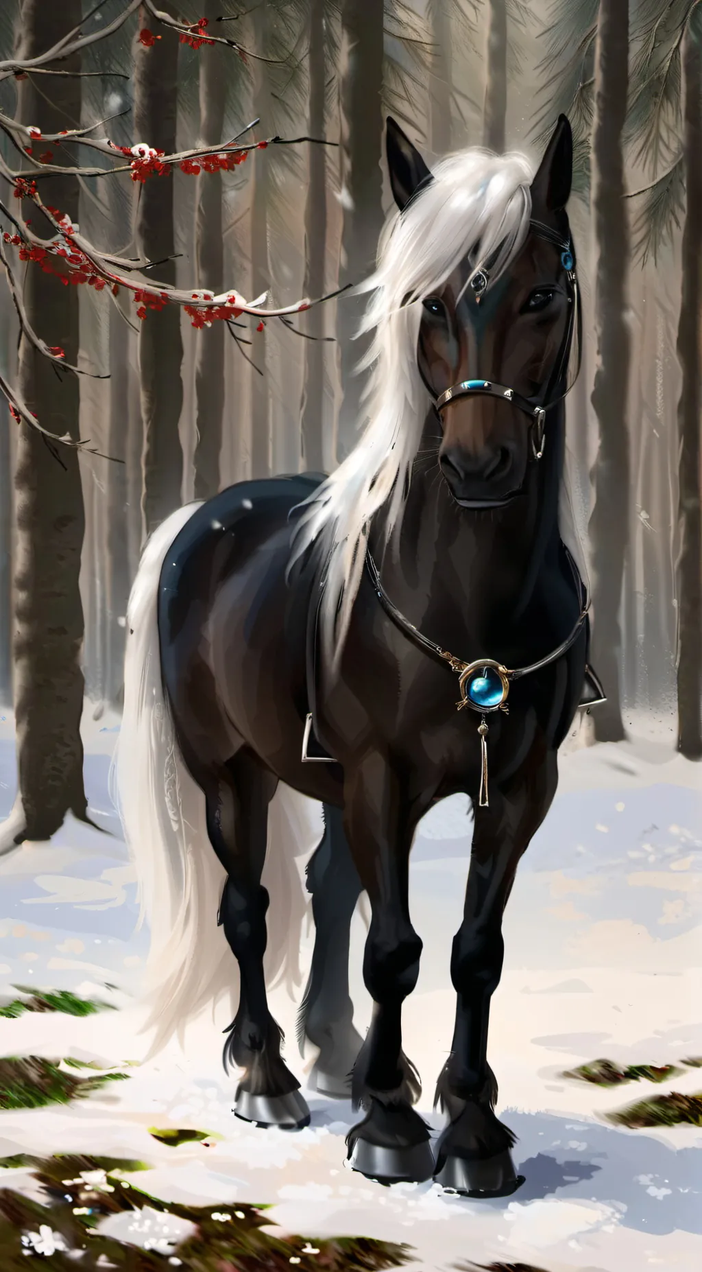 ai character: Melody background