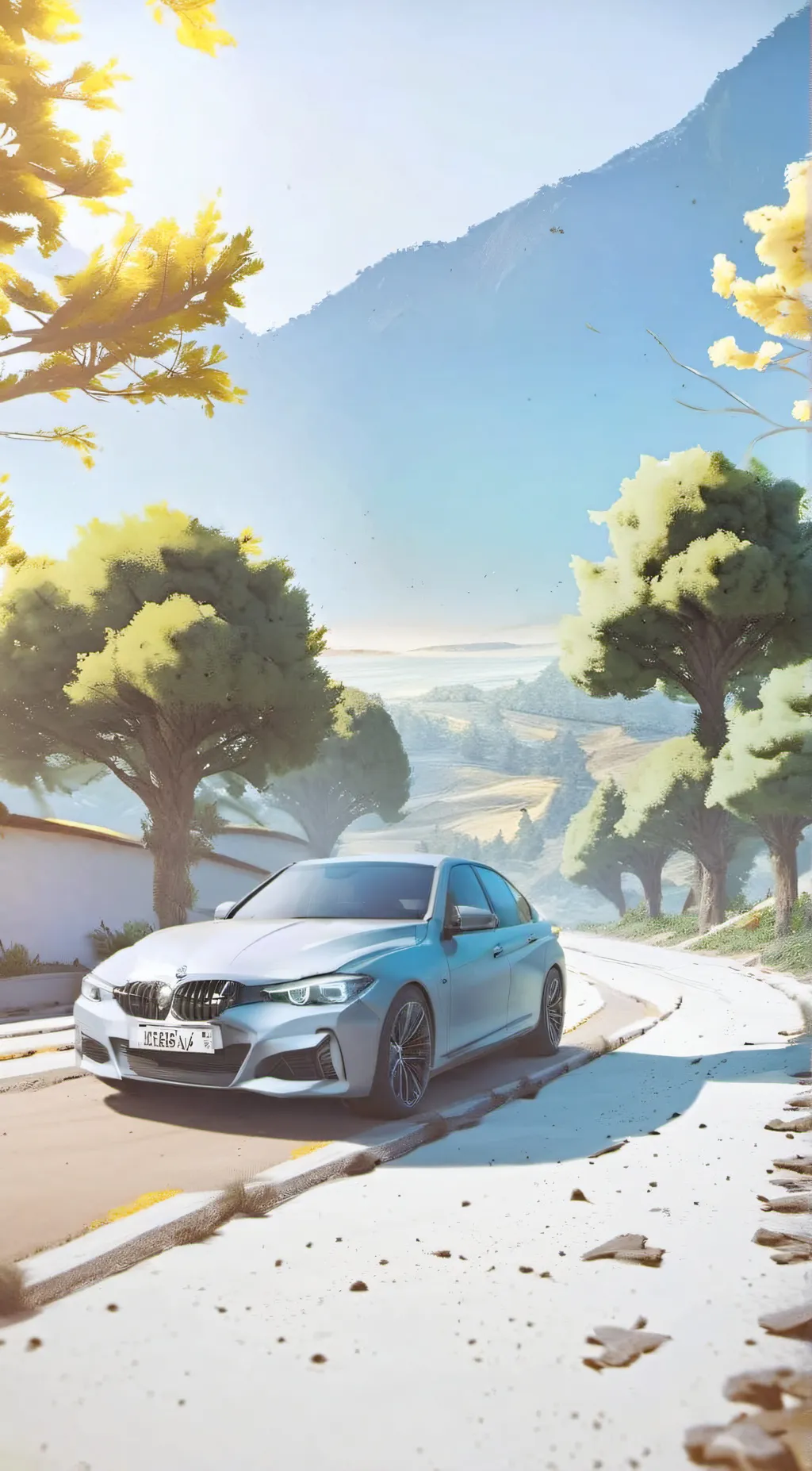 ai character: KNY Roadtrip background