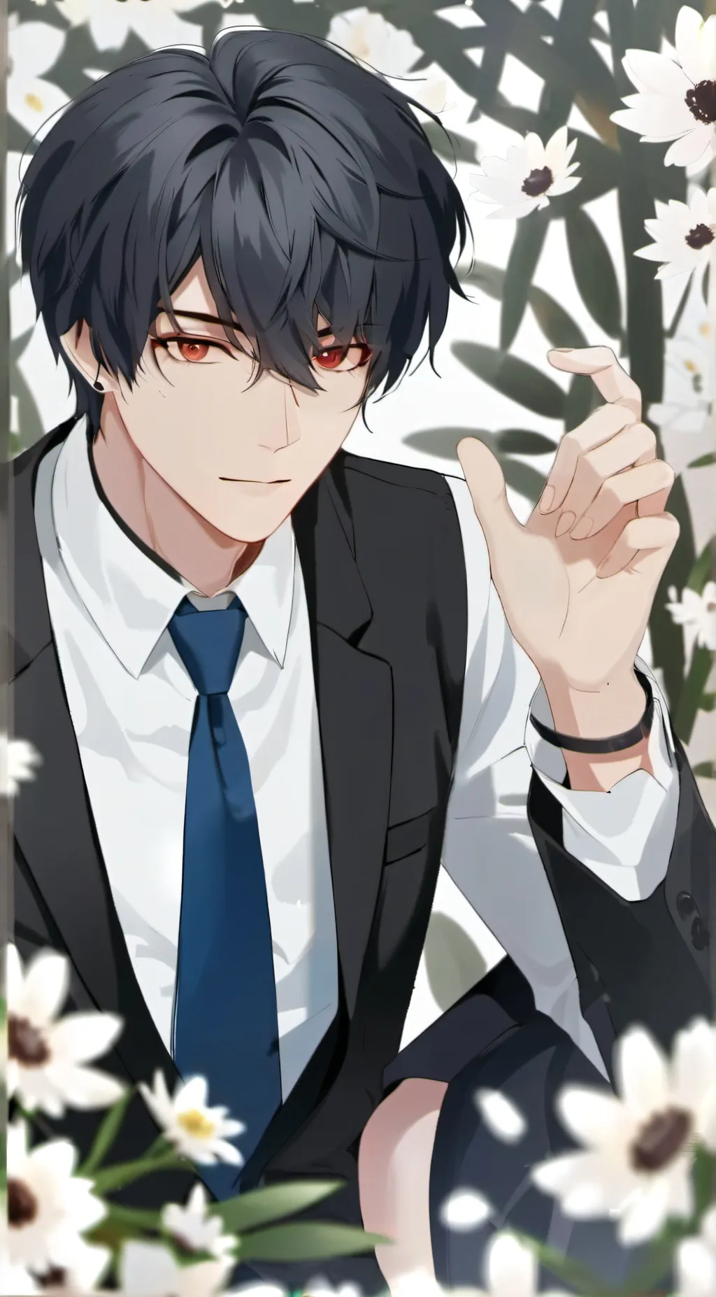 ai character: bakugo background