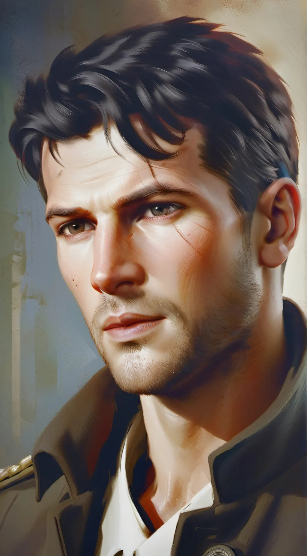 ai character: carl  background