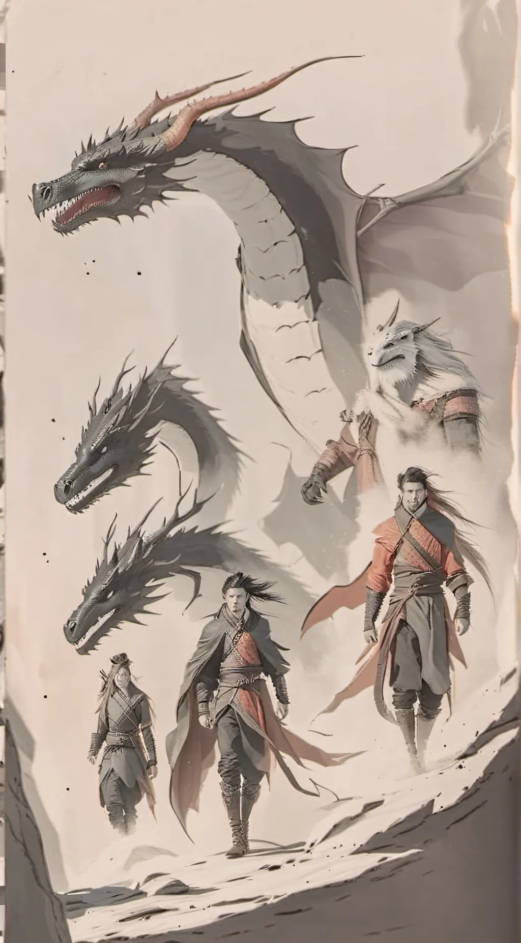 ai character: dragon tribes background